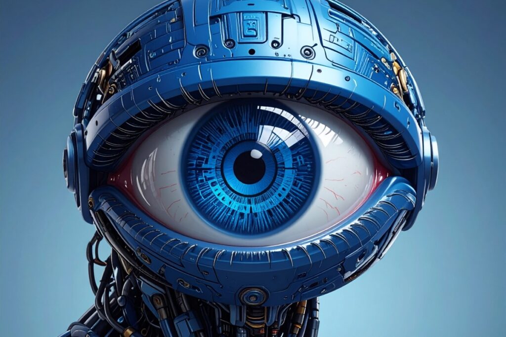 Meta blue one eye